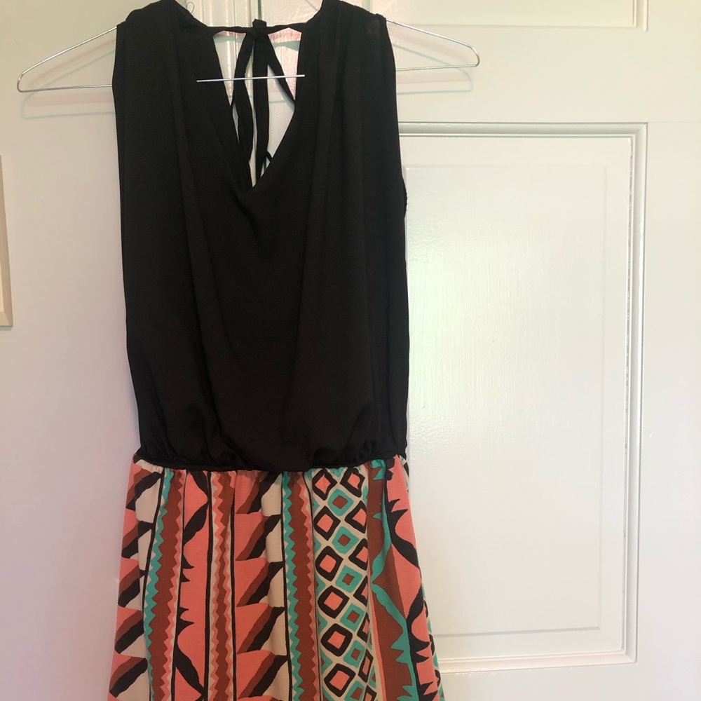 Black and Aztec dress!